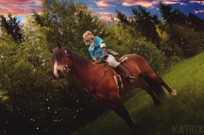 Очень симпатичный косплей по игре Legend of Zelda