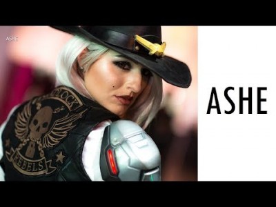 Официальный косплей Эш, нового героя Overwatch