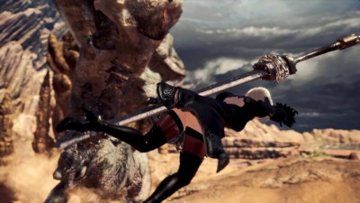 Непревзойденный опыт NieR Automata в Monster Hunter World, замена голоса, моделей и музыки Непревзойденный опыт NieR Automata в Monster Hunter World, замена голоса, моделей и музыки