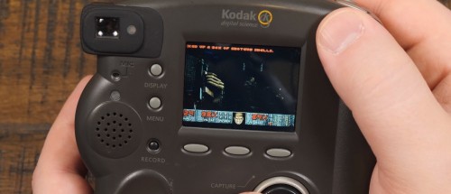  Doom запустили на фотоаппарате Kodak 1998 года 