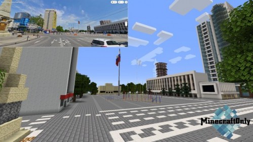Краснодар воссоздали в Minecraft
