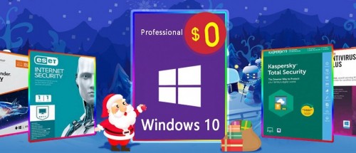 Скидки на Рождество 2019: Windows 10 Pro бесплатно, Касперский и другие антивирусы за полцены Скидки на Рождество 2019: Windows 10 Pro бесплатно, Касперский и другие антивирусы за полцены