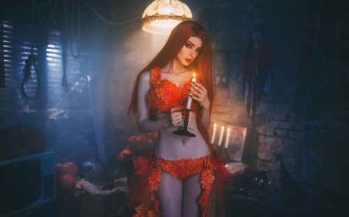  Возбуждающий пятничный косплей с нотками Хэллоуина и авокадо 