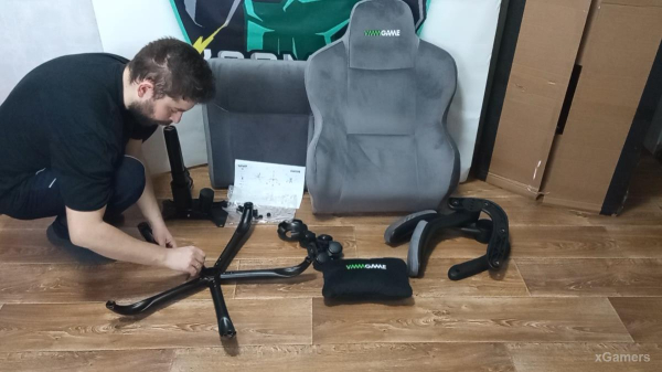 Сборка и обзор игрового кресла VMMGAME UNIT Сборка и обзор игрового кресла VMMGAME UNIT