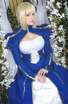 Марида недавно исполнила косплей Сайджо из игры «Знак Огня»