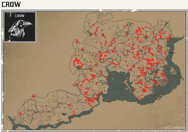 Red dead redemption 2 - животные. Карты с местами обитания Red dead redemption 2 - животные. Карты с местами обитания