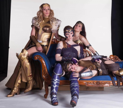 Наряд чудо-женщины для журнала Vanity Fair