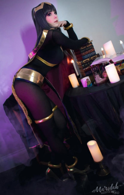 Марида недавно исполнила косплей Сайджо из игры «Знак Огня»