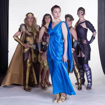 Наряд чудо-женщины для журнала Vanity Fair