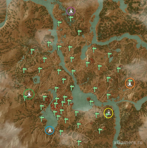 Ведьмак 3 места силы | Полный гайд (где найти и как их активировать)