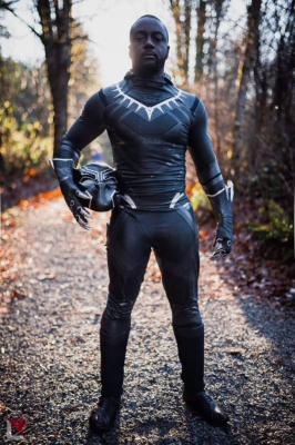 Косплей &ldquo;Черной Пантеры&rdquo; качества A+