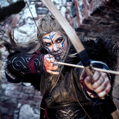 Лучший косплей Эйвор Варинсдоттер из Assassin’s Creed Valhalla Лучший косплей Эйвор Варинсдоттер из Assassin’s Creed Valhalla