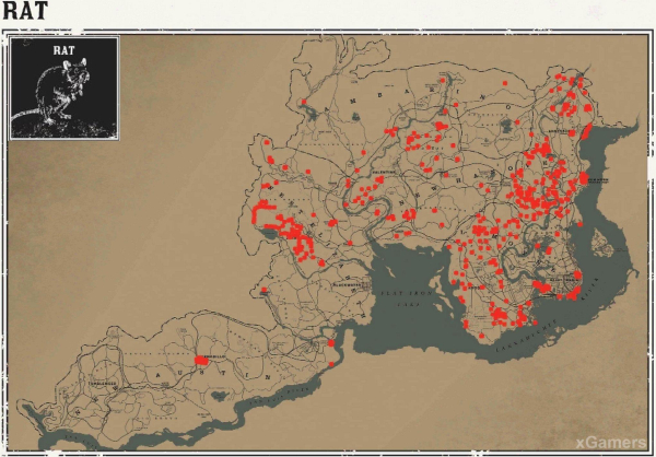 Red dead redemption 2 - животные. Карты с местами обитания Red dead redemption 2 - животные. Карты с местами обитания
