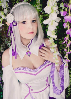 Марида недавно исполнила косплей Сайджо из игры «Знак Огня»