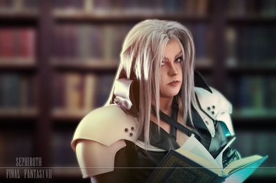 Здесь персонаж из Final Fantasy VII представлен героем, а не злодеем