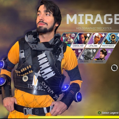 Лучший косплей Миража из Apex Legends