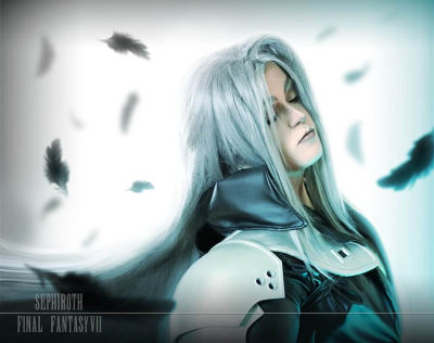 Здесь персонаж из Final Fantasy VII представлен героем, а не злодеем