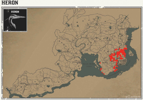 Red dead redemption 2 - животные. Карты с местами обитания Red dead redemption 2 - животные. Карты с местами обитания