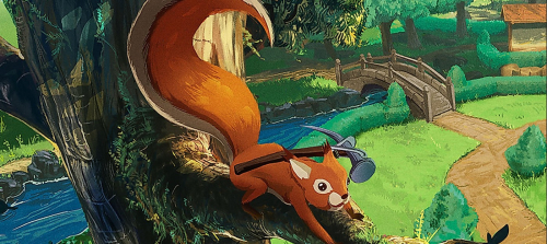 В Steam вышел кооперативный симулятор белки Squirreled Away В Steam вышел кооперативный симулятор белки Squirreled Away