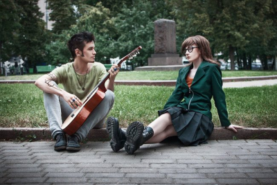 Косплей-трио из мультсериала “Дарья”