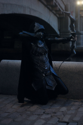 Косплей в честь Карлии «Леди Теней» из Skyrim