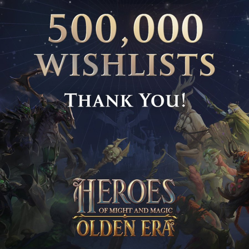 Более 500 тысяч геймеров добавили Heroes of Might & Magic: Olden Era в вишлист Steam Более 500 тысяч геймеров добавили Heroes of Might & Magic: Olden Era в вишлист Steam