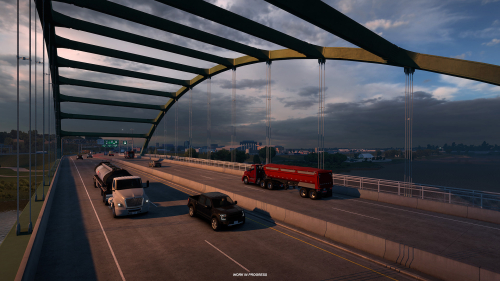 Дорожная сеть Айовы в American Truck Simulator с уникальными перекрёстками. Скриншоты дополнения с новым штатом