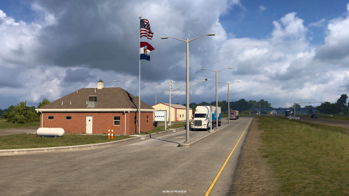 Дорожная сеть Айовы в American Truck Simulator с уникальными перекрёстками. Скриншоты дополнения с новым штатом