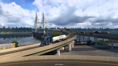 Дорожная сеть Айовы в American Truck Simulator с уникальными перекрёстками. Скриншоты дополнения с новым штатом