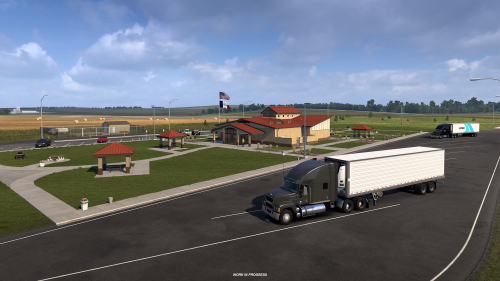Дорожная сеть Айовы в American Truck Simulator с уникальными перекрёстками. Скриншоты дополнения с новым штатом