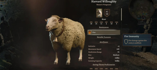 Игроки Baldur's Gate 3 только сейчас узнают про секретного барана, умеющего колдовать