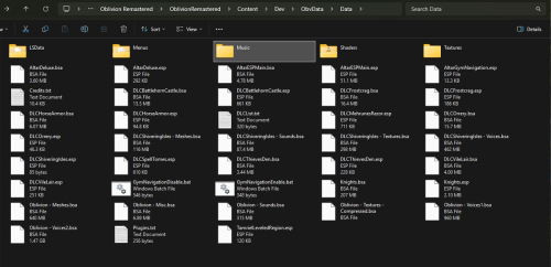 В файлах Oblivion Remastered скрывается почти весь оригинальный Oblivion – словно кости динозавра под слоем почвы В файлах Oblivion Remastered скрывается почти весь оригинальный Oblivion – словно кости динозавра под слоем почвы