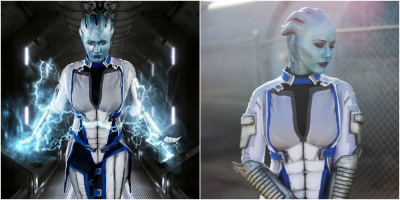 Лучший косплей Лиары Т’Сони из Mass Effect