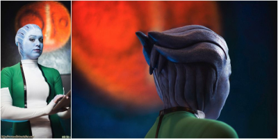 Лучший косплей Лиары Т’Сони из Mass Effect