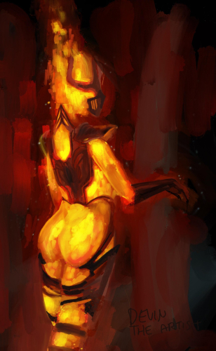 Геймеры придумали, как обойти запрет постить на сабреддите Oblivion скриншоты сексуальных огненных атронахов