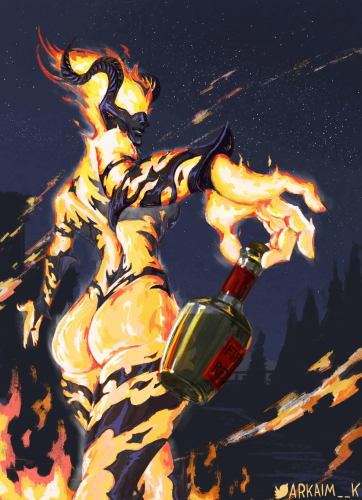 Геймеры придумали, как обойти запрет постить на сабреддите Oblivion скриншоты сексуальных огненных атронахов