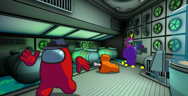 Крыса среди нас. Первый взгляд на Among Us 3D