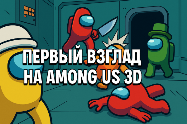 Крыса среди нас. Первый взгляд на Among Us 3D