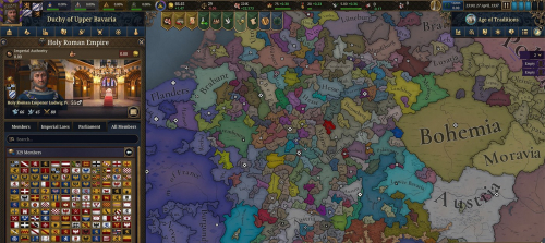 Много деталей о Europa Universalis 5 &ndash; в игре можно передавать ИИ-министрам управление войной или экономикой