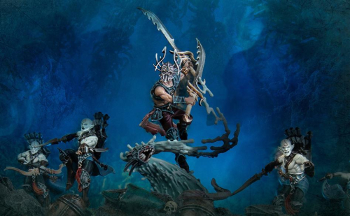«Все на дно!»: авторы настолки Warhammer Age of Sigmar показали миниатюры Икона Моря и Икона Шторма