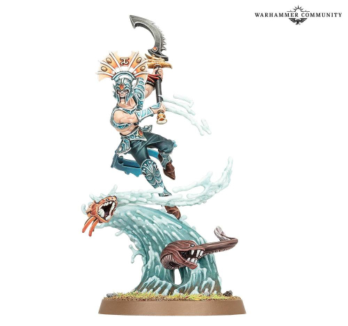 «Все на дно!»: авторы настолки Warhammer Age of Sigmar показали миниатюры Икона Моря и Икона Шторма