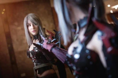 Косплеи на сходке фанатов Final Fantasy