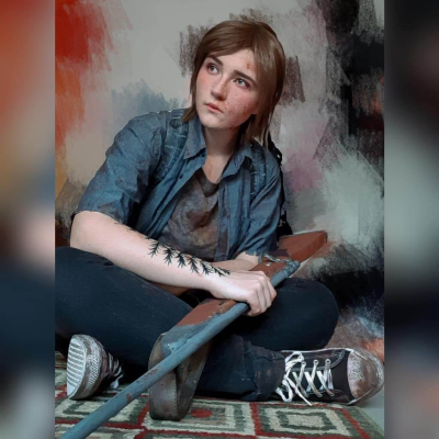 Невероятно хороший косплей на Элли из The Last of Us Part 2
