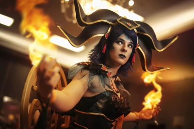 Косплеи на сходке фанатов Final Fantasy