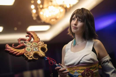 Косплеи на сходке фанатов Final Fantasy