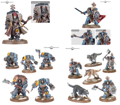 Авторы настолки Warhammer 40,000 собираются открыть предзаказ на миниатюры Космических Волков