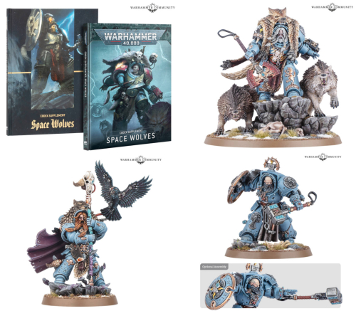 Авторы настолки Warhammer 40,000 собираются открыть предзаказ на миниатюры Космических Волков