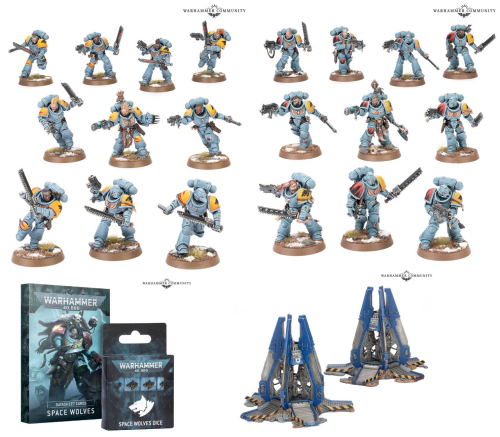 Авторы настолки Warhammer 40,000 собираются открыть предзаказ на миниатюры Космических Волков