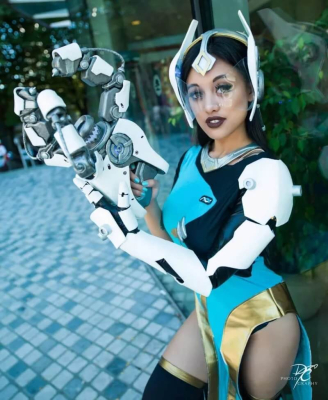 Капитан Амари из Overwatch, с отчетом за работу