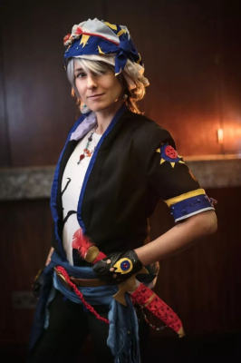 Косплеи на сходке фанатов Final Fantasy